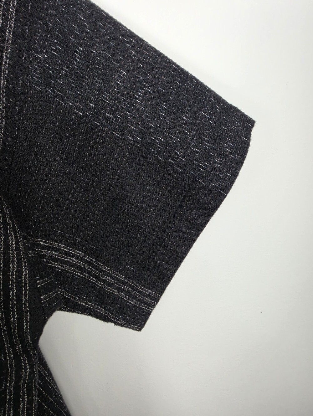 Fisher Project By Eileen Fisher Koshi Crossing Shift Dress Black Womens Size XL - Picture 10 of 14